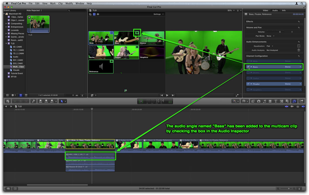 final cut pro x 10.3.4 not reading color changes in redcine